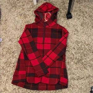 Plaid hoodie